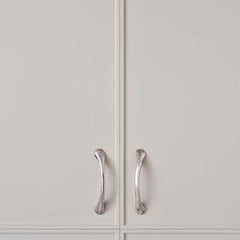 Cast 128mm Bow Handle Silver