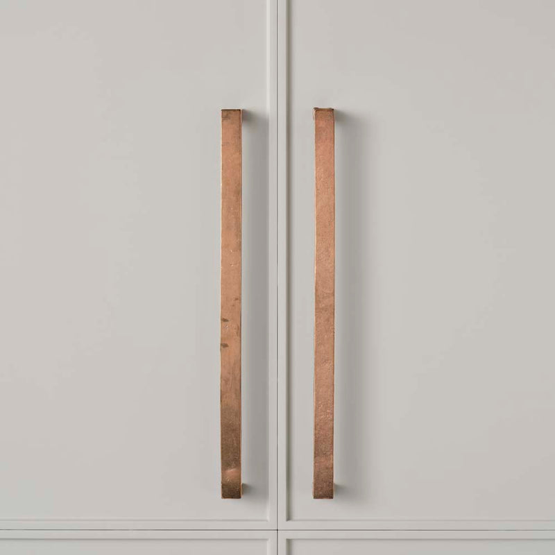 Cast 384mm D-Pull Handle Light Bronze