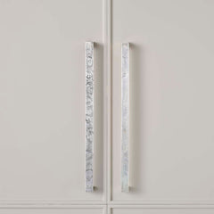 Cast 384mm D-Pull Handle Silver