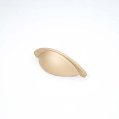 Shaker 64mm Cup Pull Matt Brushed Brass