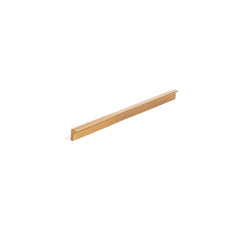 Momo Angle Pull Handle 128mm Brushed Dark Brass
