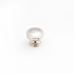 Decade 35mm Dome Knob Polished Nickel