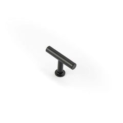 Strand 50mm Solid Brass T-Bar Handle Matt Black