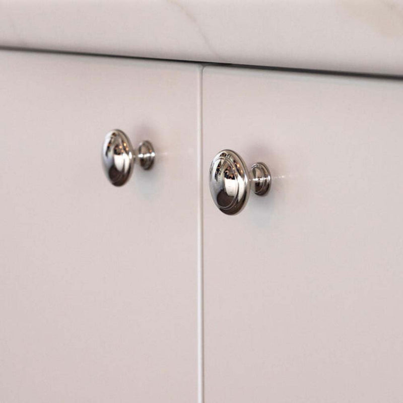 Windsor 30mm Knob Polished Nickel