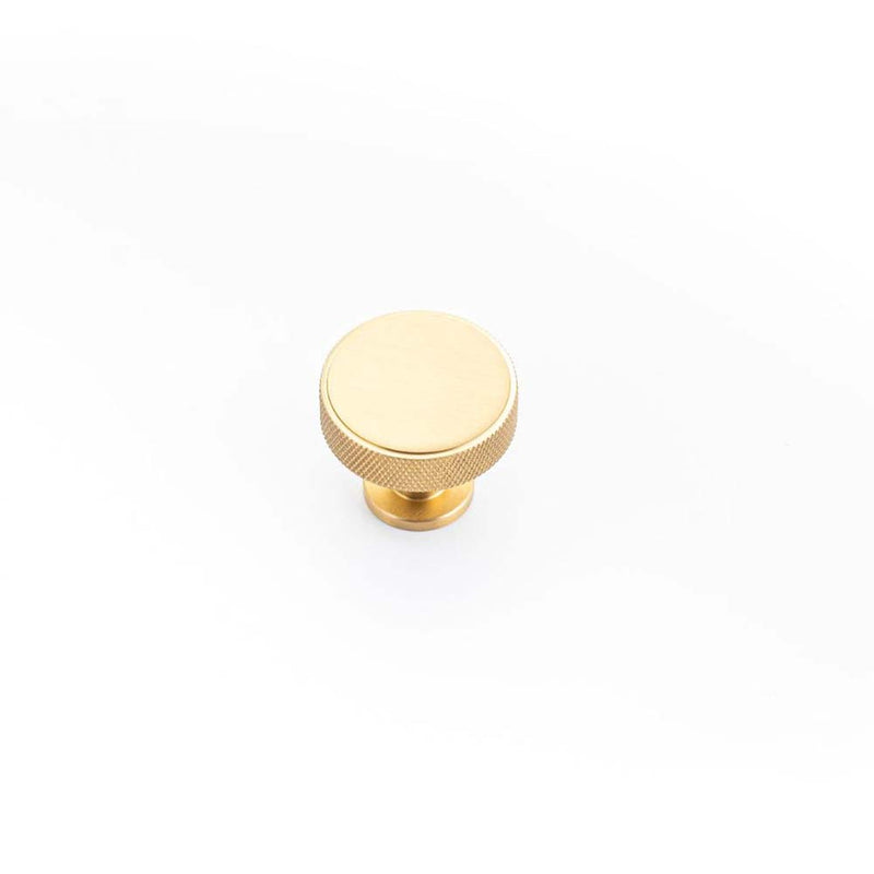 Grove 35mm Knob Satin Brass
