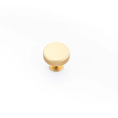Grove 35mm Knob Satin Brass