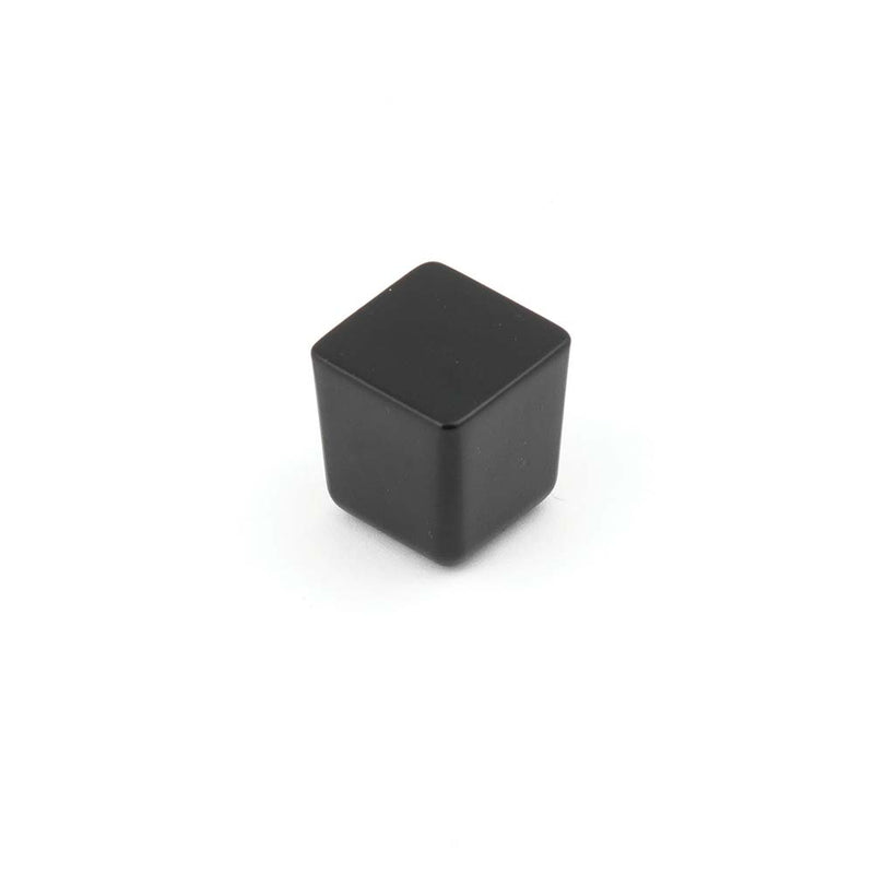 Dune 25mm Square Knob Matt Black