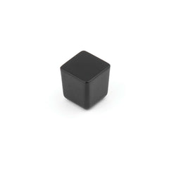 Dune 25mm Square Knob Matt Black