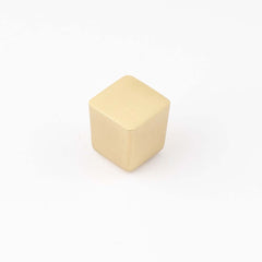 Dune 25mm Square Knob Brushed Gold