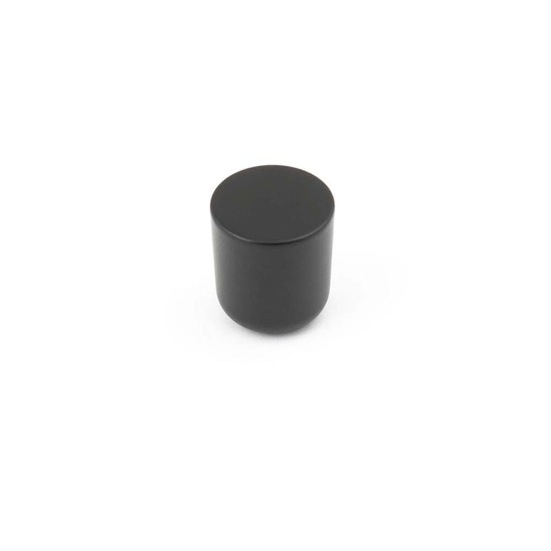 Dune 25mm Round Knob Matt Black