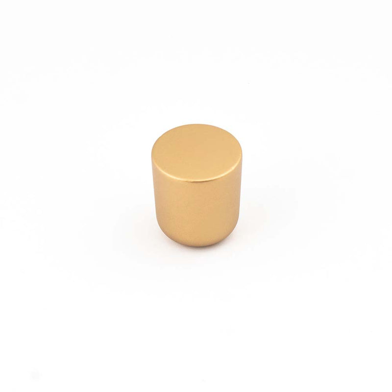 Dune 25mm Round Knob Satin Gold