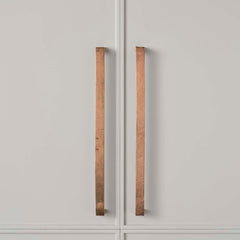 Cast 384mm D-Pull Handle Light Bronze