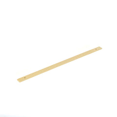 Momo Bellevue 320mm Solid Brass Plain Backplate Brushed Satin Brass