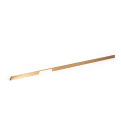 Momo Rail 1120mm D Handle Right Hand Brushed Dark Brass