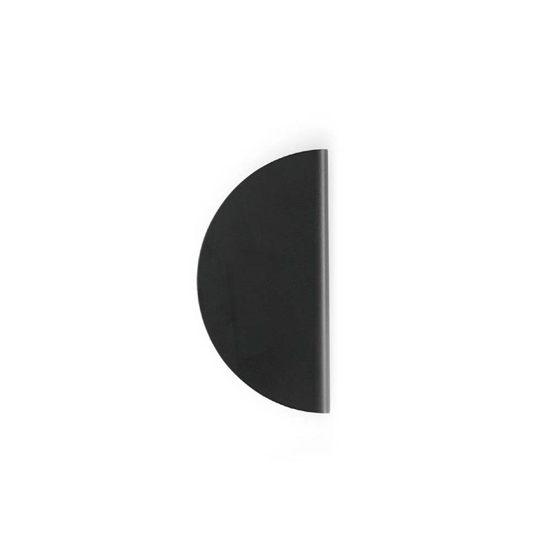 Momo Sola Half Round Lip Pull 80mm Matt Black