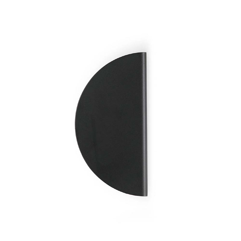 Momo Sola Half Round Lip Pull 120mm Matt Black
