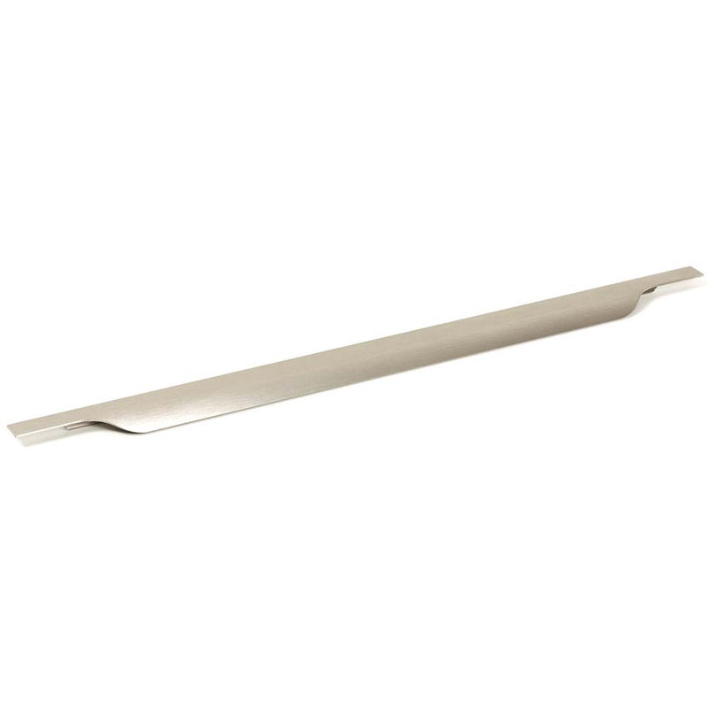 Momo Vector Lip Pull Handle 397mm Dull Brushed Nickel