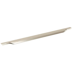 Momo Vector Lip Pull Handle 397mm Dull Brushed Nickel