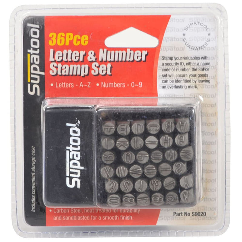 Number & Letter Punch Set