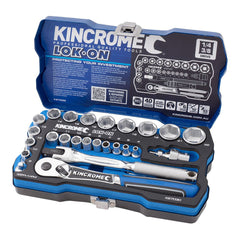 Lok-On Socket Set 1/4 & 3/8 26pce