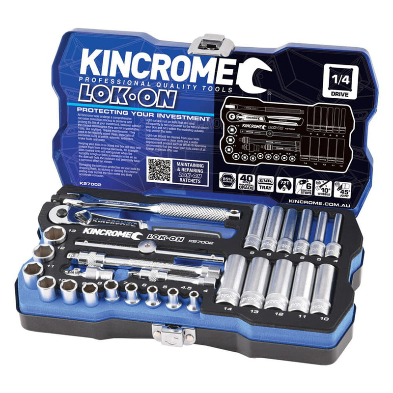 Lok-On Socket Set 1/4 28pce