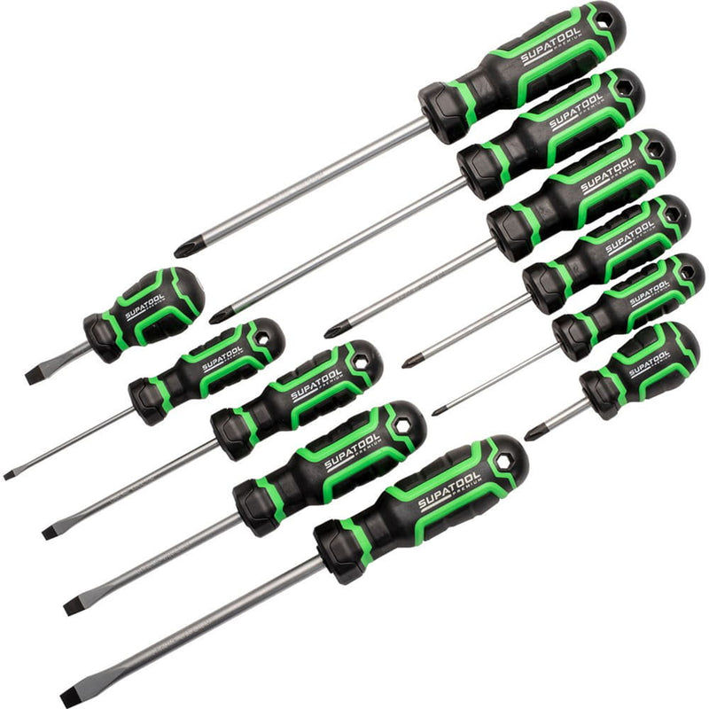 Screwdriver Set 11pce Supatool Premium
