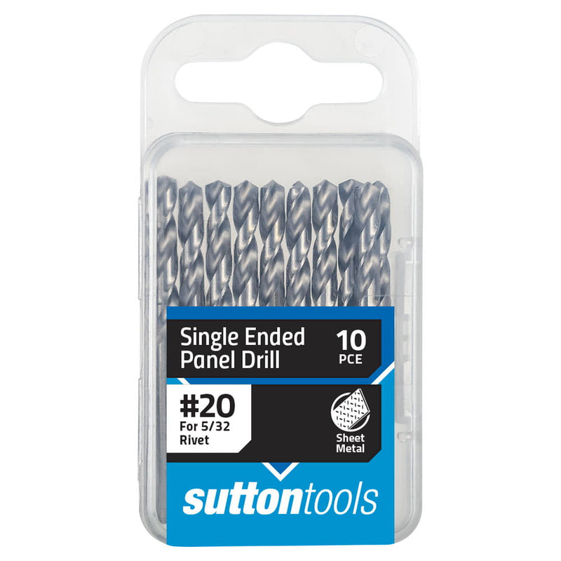 Drill Panel #20 HSS Pk10 Shortie