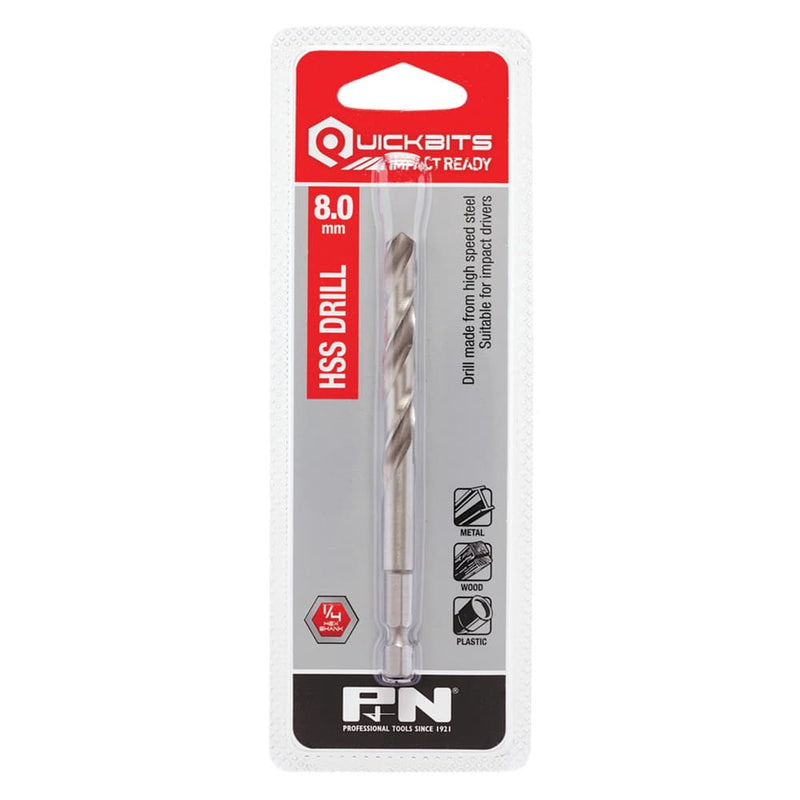 Quickbit HSS 8.0mm