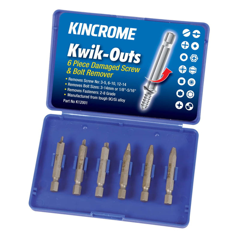 Screw Remover Set 6pc