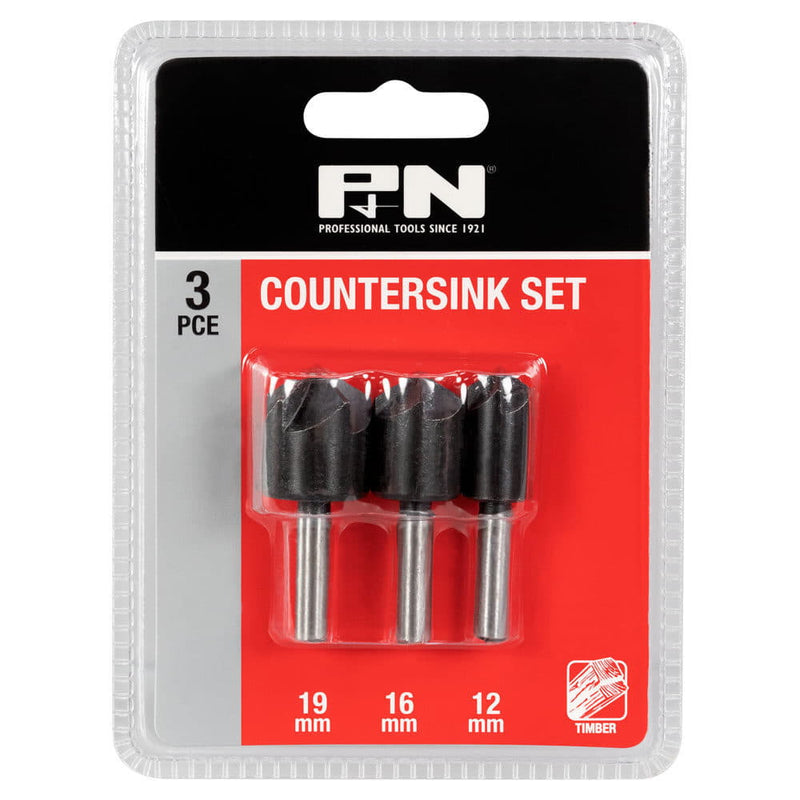 Countersink Set 3pce