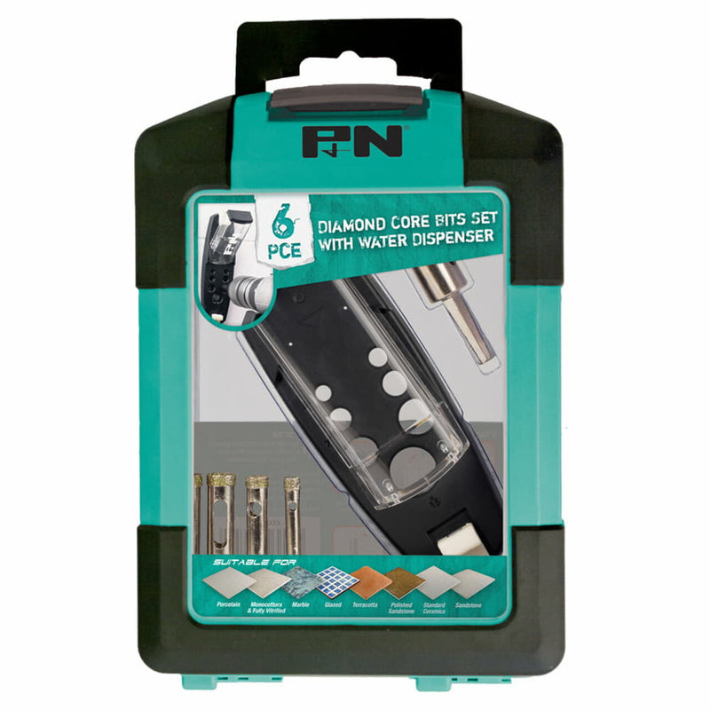 Diamond Drill Bit Set 6pce