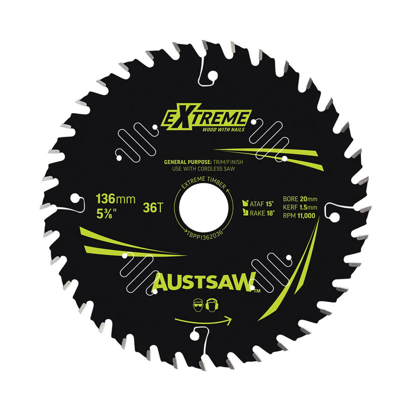 Predator Pro Saw Blade 136mm x 36T