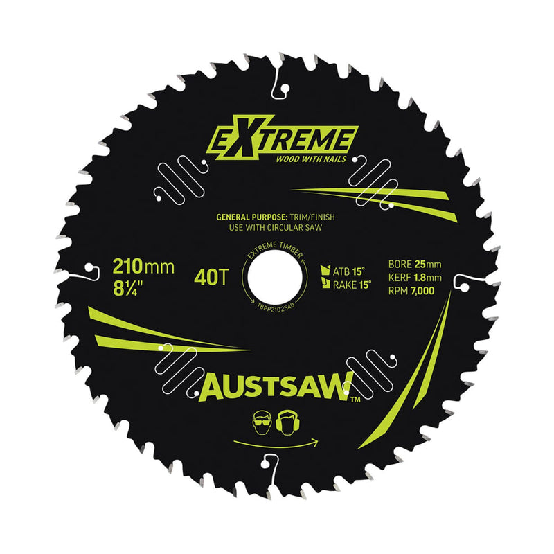 Predator Pro Saw Blade 210mm x 40T