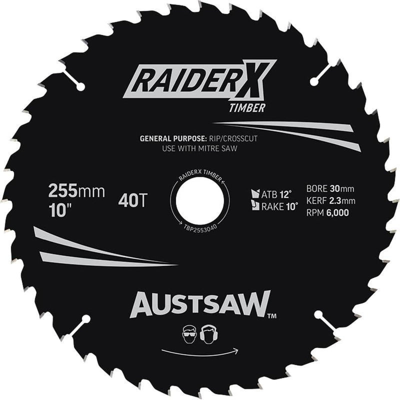 Predator Saw Blade 255mm x 40T