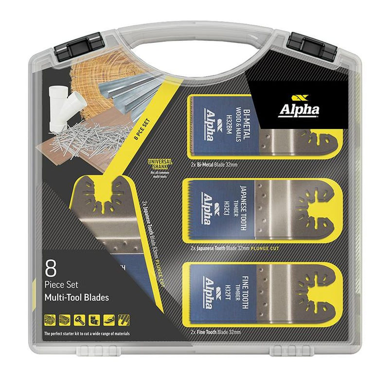 Blade Set Multi Tool 8pce