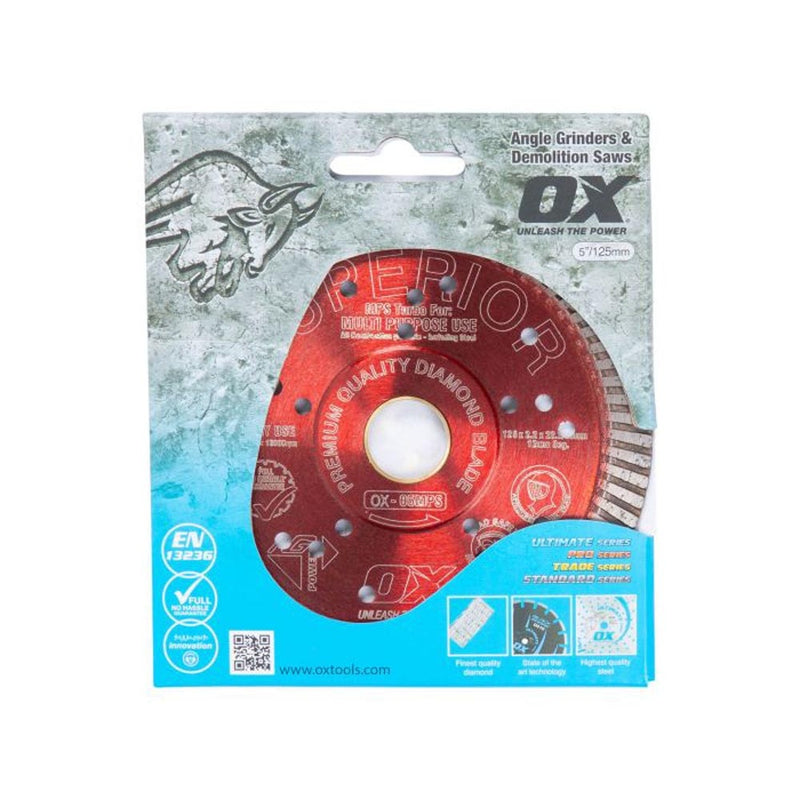Pro Superior Turbo Blade 125mm OX