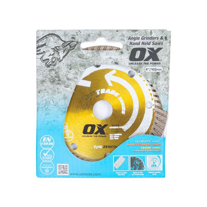 Premium Turbo Segmented Blade 105mm OX