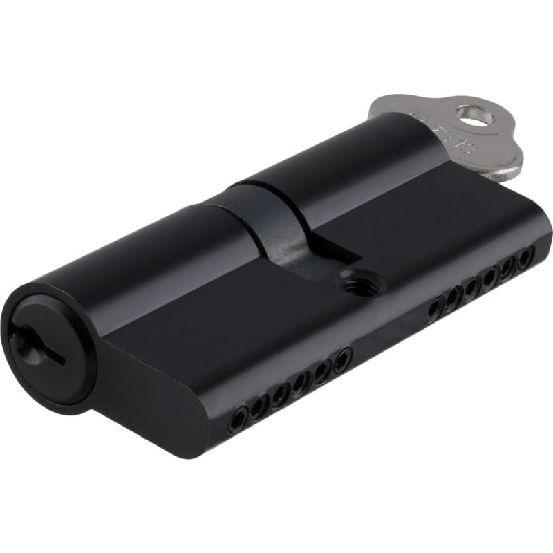 ** N/A - Limited Stock** Euro Cylinder Key Key 6 Pin Matt Black 70mm