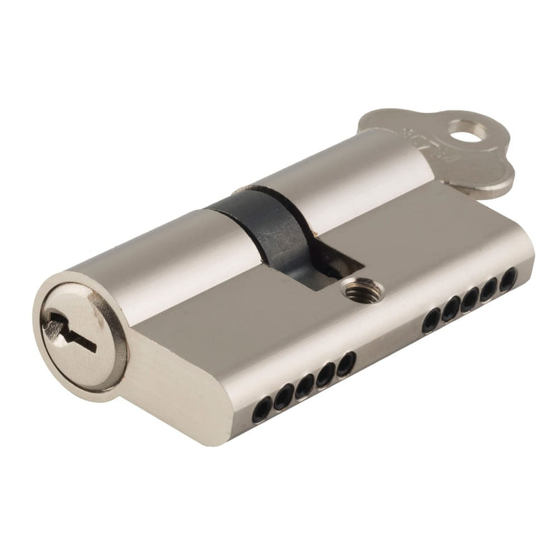 ** N/A - Limited Stock** Euro Cylinder Key Key 5 Pin Satin Nickel 60mm