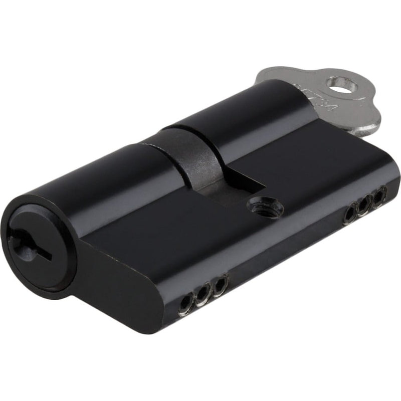 ** N/A - Limited Stock** Euro Cylinder Key Key 3 Pin Matt Black 45mm