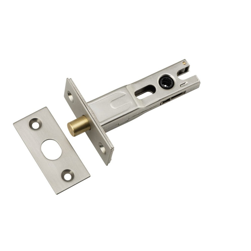 Privacy Bolt Round Bolt Satin Nickel Backset 60mm