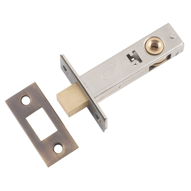 Hardware Backset Privacy Bolt Antique Brass Backset 60mm | Paddington Hardware