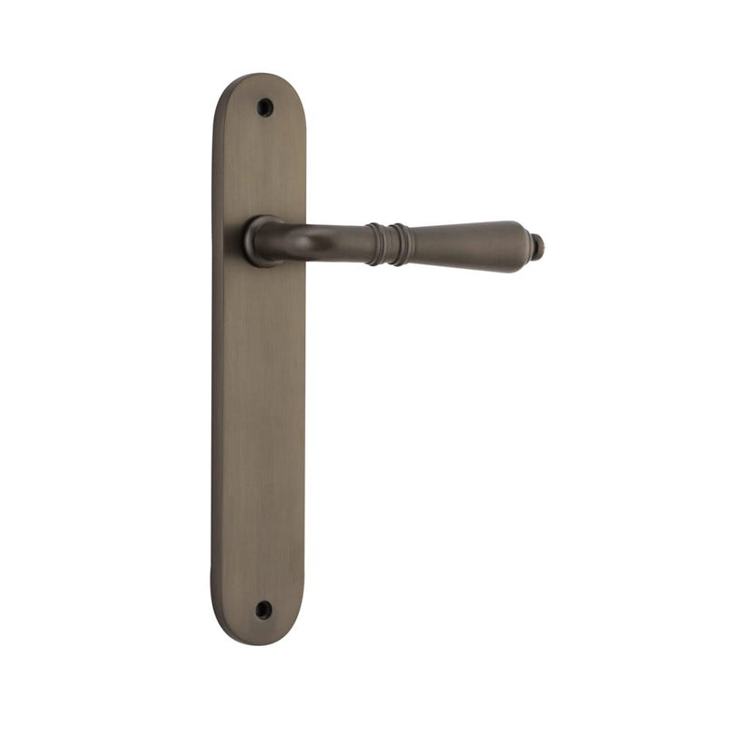 Door Lever Sarlat Oval Latch Signature Brass