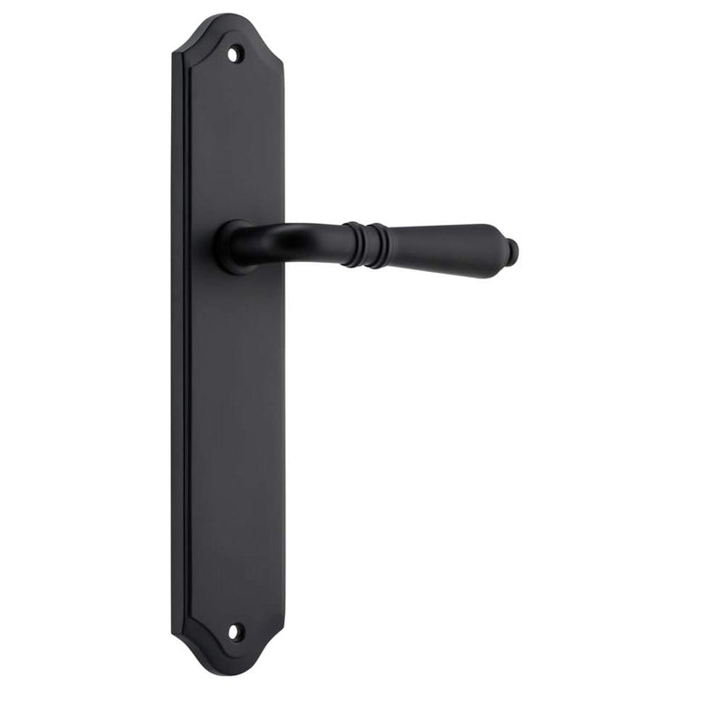 Door Lever Sarlat Shouldered Latch Matt Black