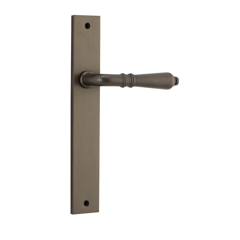 Door Lever Sarlat Rectangular Latch Signature Brass