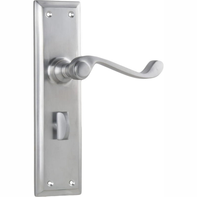 Door Lever Milton Privacy Pair Satin Chrome