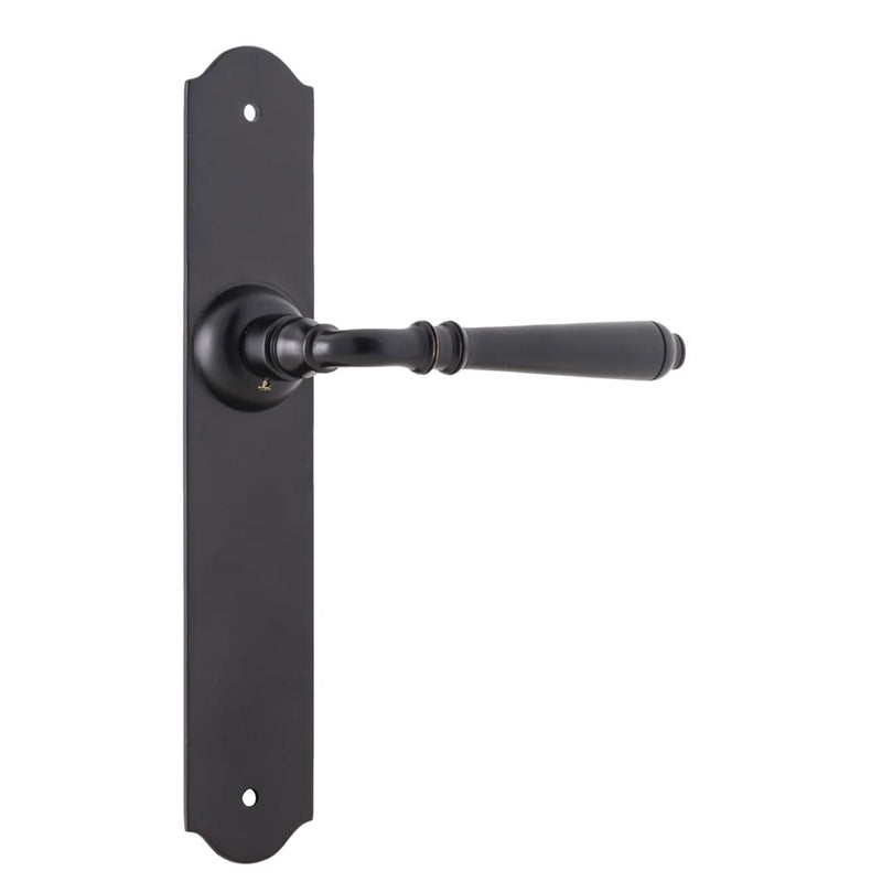 Door Lever Reims Latch Pair Matt Black