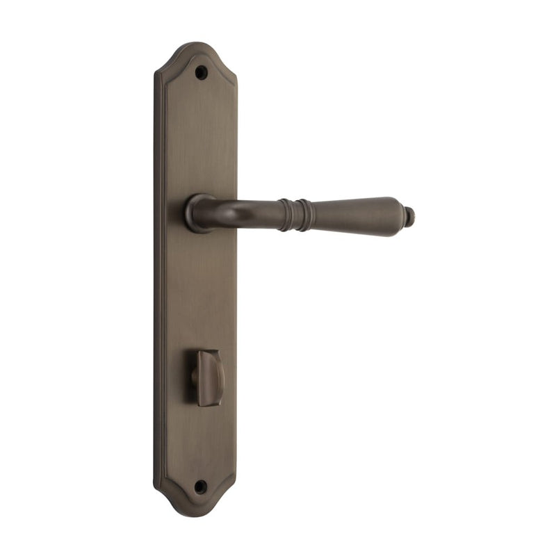 Door Lever Sarlat Shouldered Privacy Signature Brass