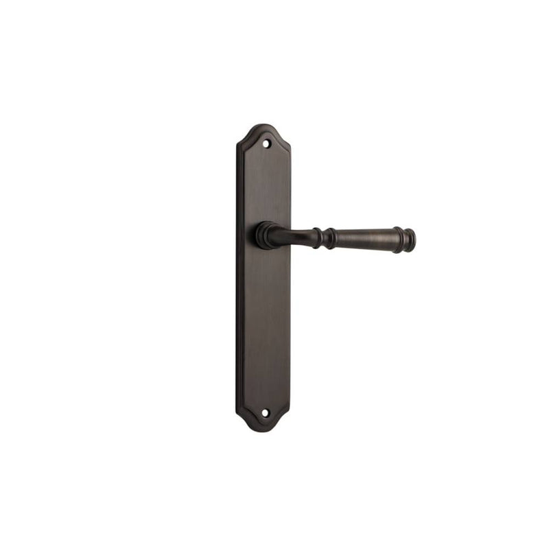 Door Lever Verona Shouldered Latch Signature Brass