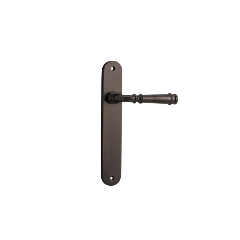 Door Lever Verona Oval Latch Signature Brass